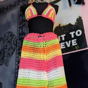 ✨ Large top and large bottoms, Neon Colored coord